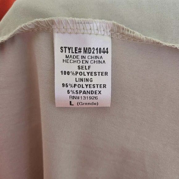 Amber Blue Midi Dress Sage Green L - Picture 6 of 8